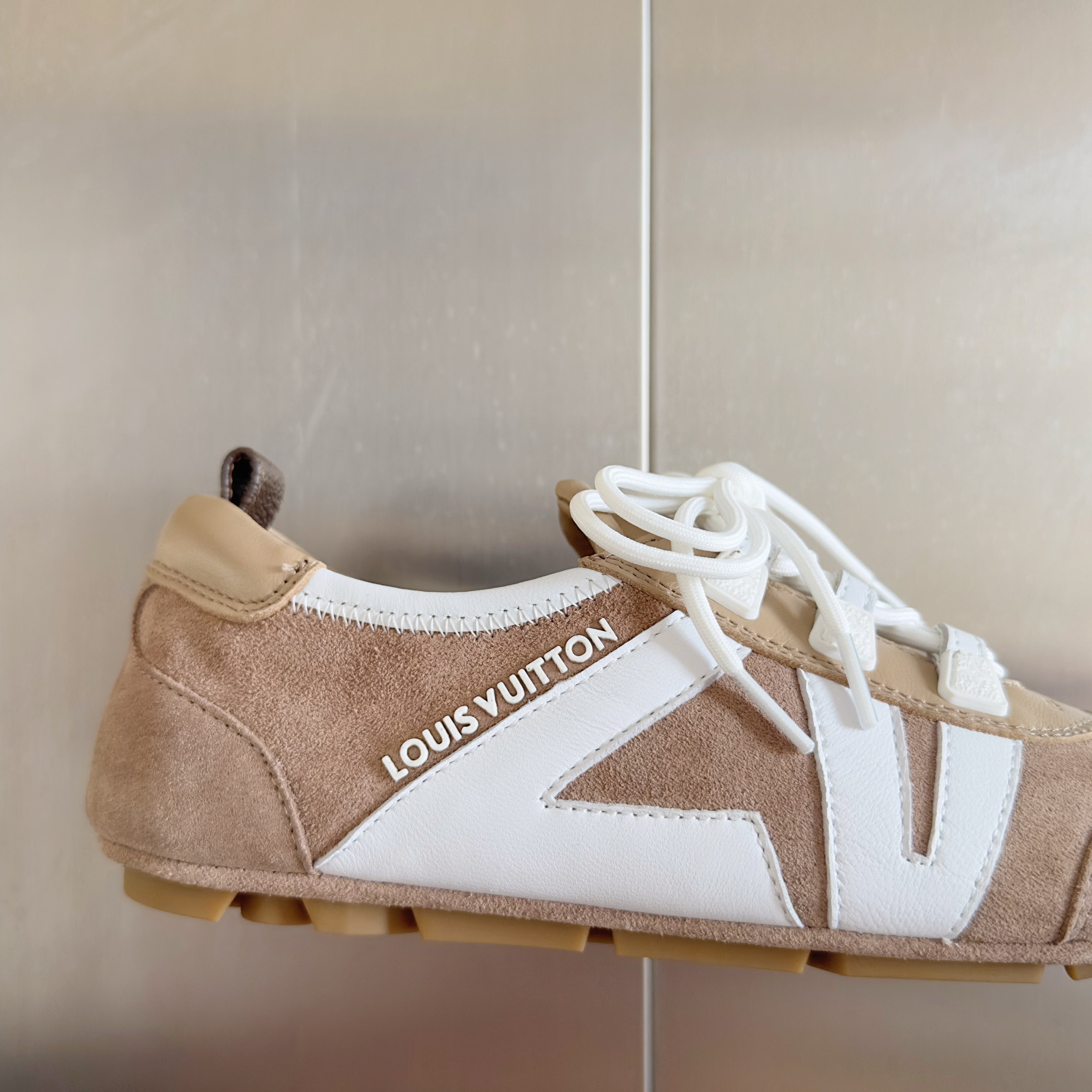 Louis Vuitton Sneakerina Yellow Beige – Women’s Ballet-Inspired Slim Sneakers