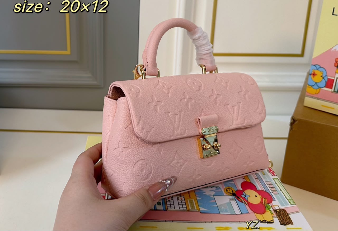 Louis Vuitton Madeleine Nano Bag Confetti Pink 21cm M29448