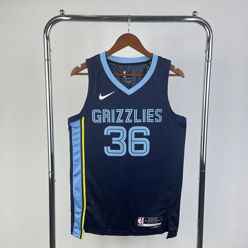 2023 NBA Memphis Grizzlies 36 SMART Basketball Jersey