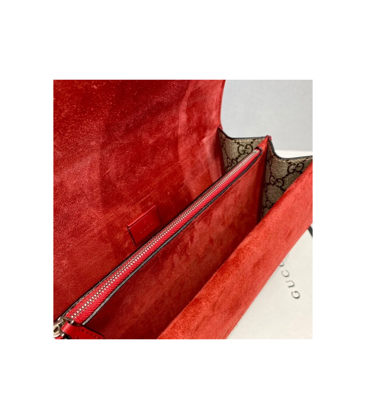 Gucci Dionysus Small GG Shoulder Bag Red