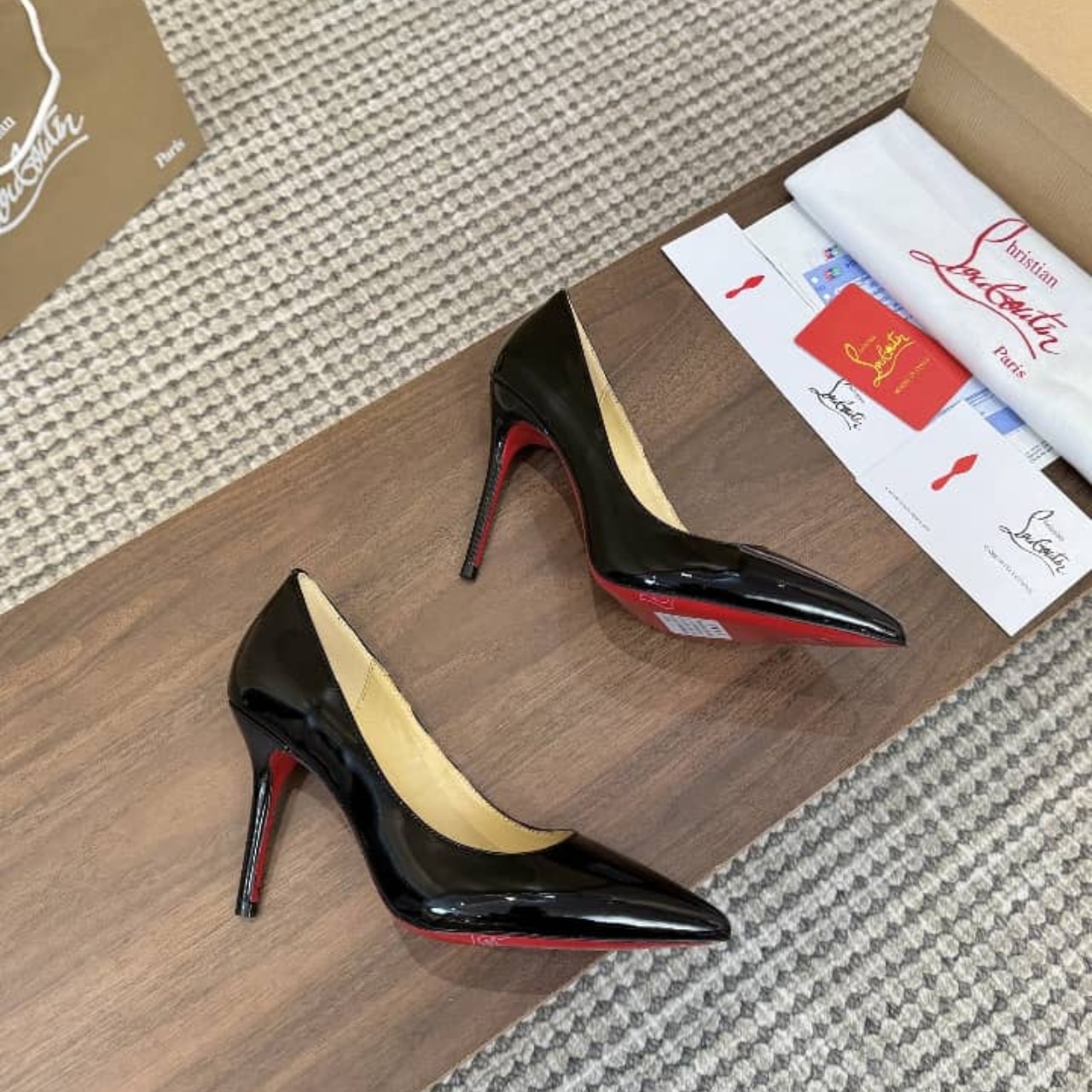 Christian Louboutin Kate 85 Black 3191416BK01