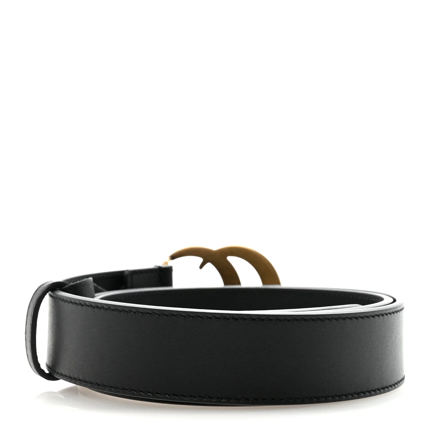 Calfskin Double G 30mm Belt 85 34 Black