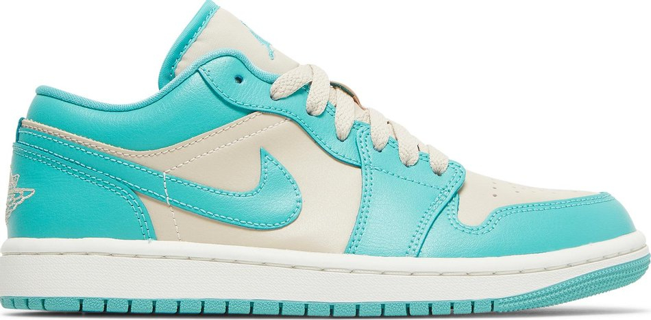 Air Jordan 1 Low Tropical Teal Sandy Beige DC0774-131