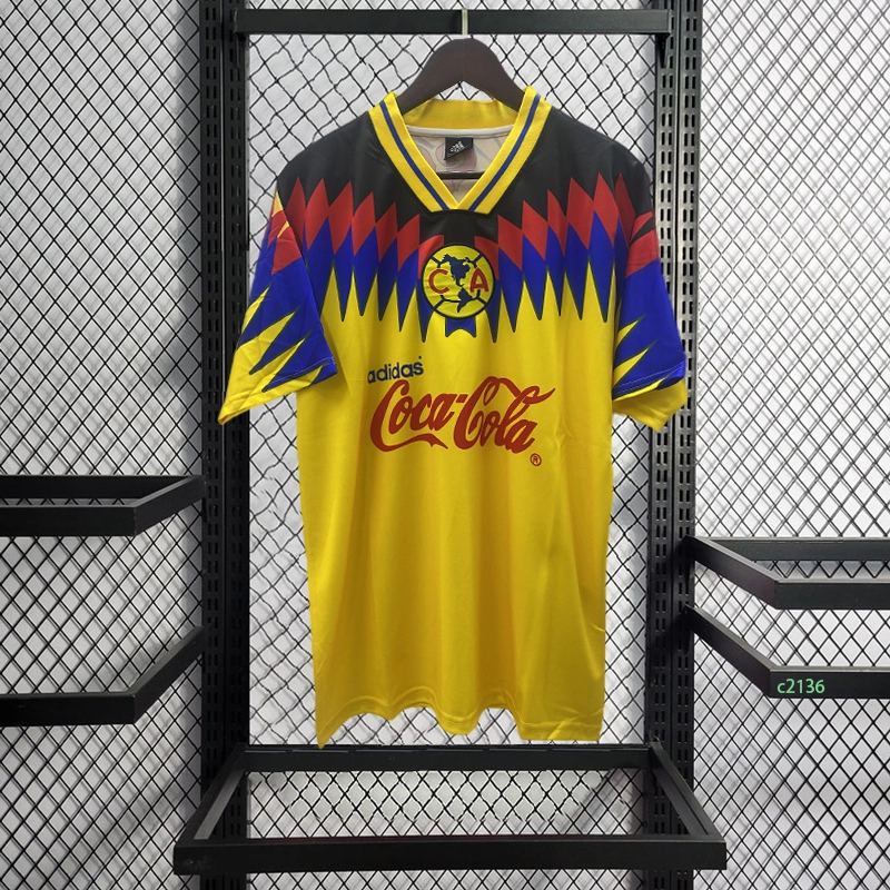 Retro 1995 Club America Home Football jersey retro