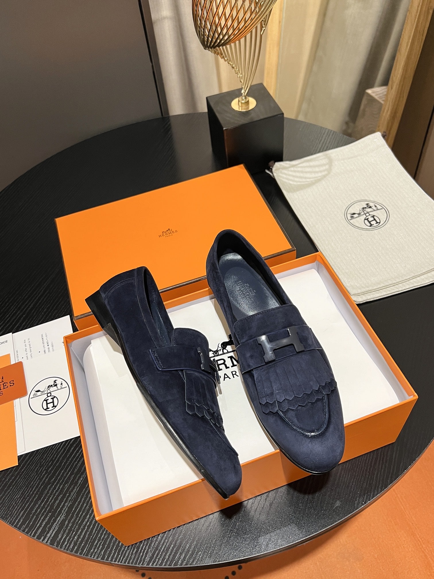Hermes Royal Loafer Blue