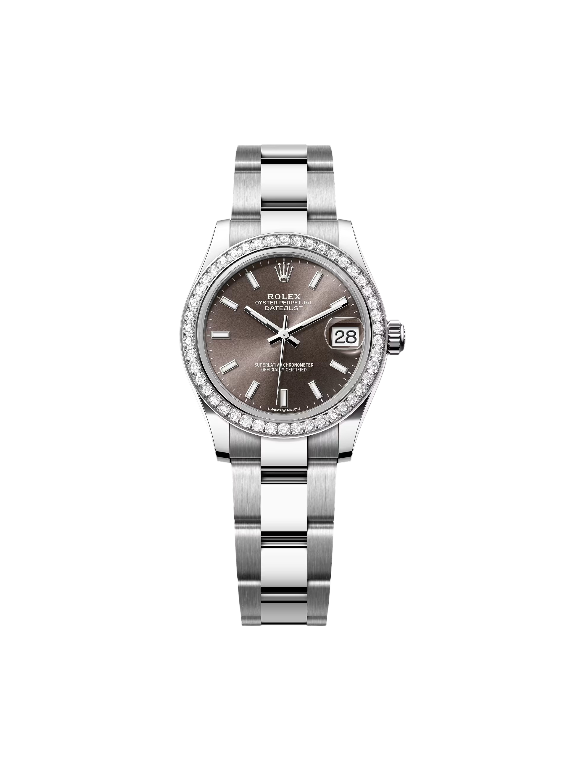 Rolex Datejust m278384RBR Dark Grey 31mm Dial