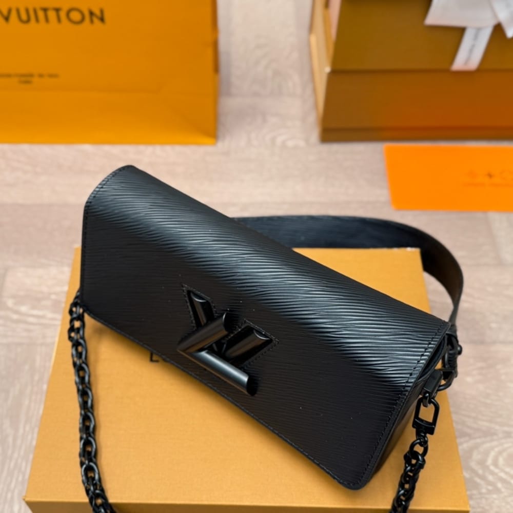 Louis Vuitton Twist West Bag Black 23Cm M25336