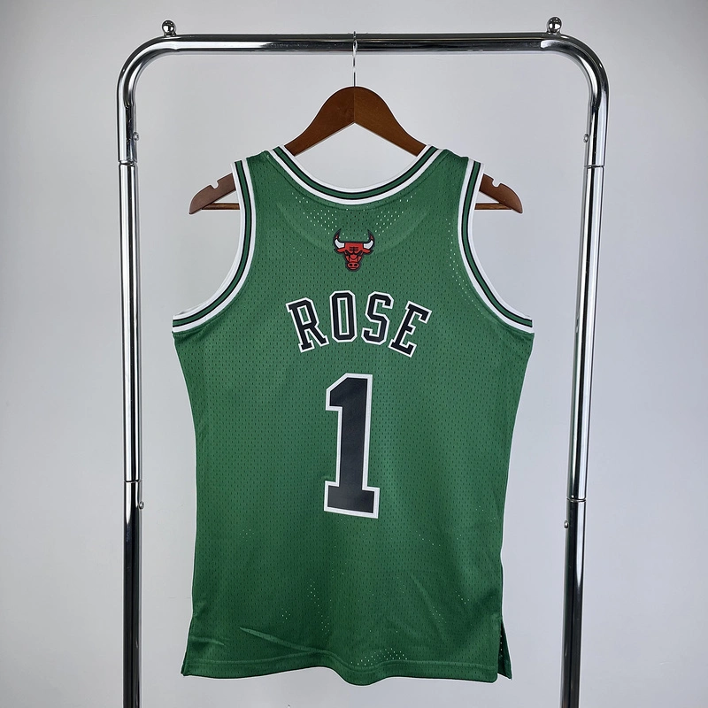 2008-09 NBA Chicago Bulls (1 ROSE) Basketball Jersey