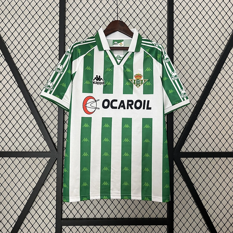 Retro 1995-96 Real Betis home football jersey retro