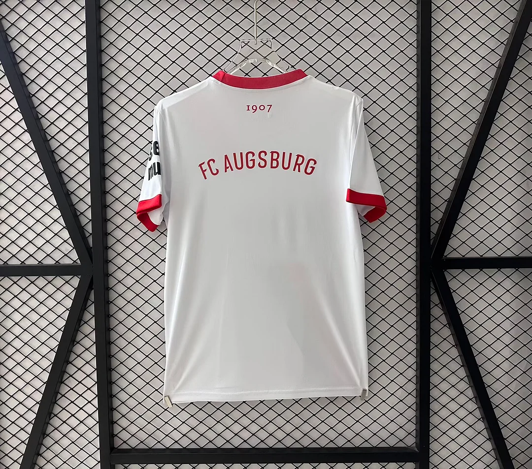 2025/2026 Bundesliga Augsburg Team Home Football Jersey