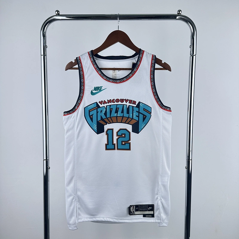 2025 NBA Memphis Grizzlies 12 MORANT Basketball Jersey