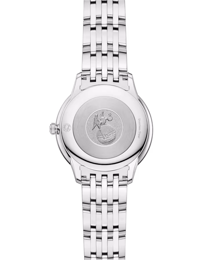 Omega De Ville Prestige, Stainless Steel and Diamond-set, 30mm Quartz 434.15.30.60.55.001