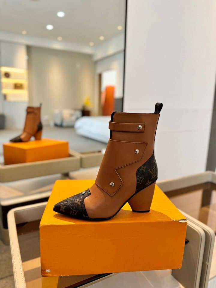 Louis Vuitton Trinity Boot Monogram And Brown