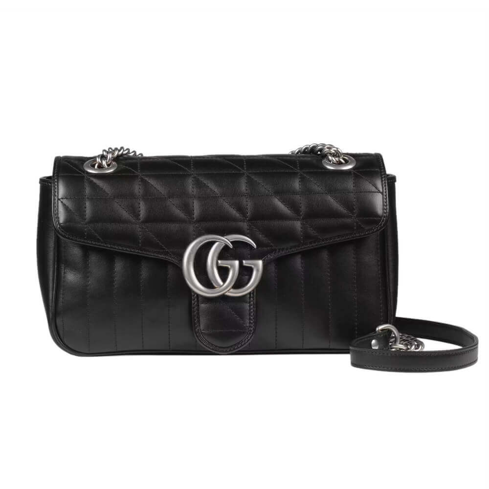 Gucci GG Marmont Small Shoulder Bag Black