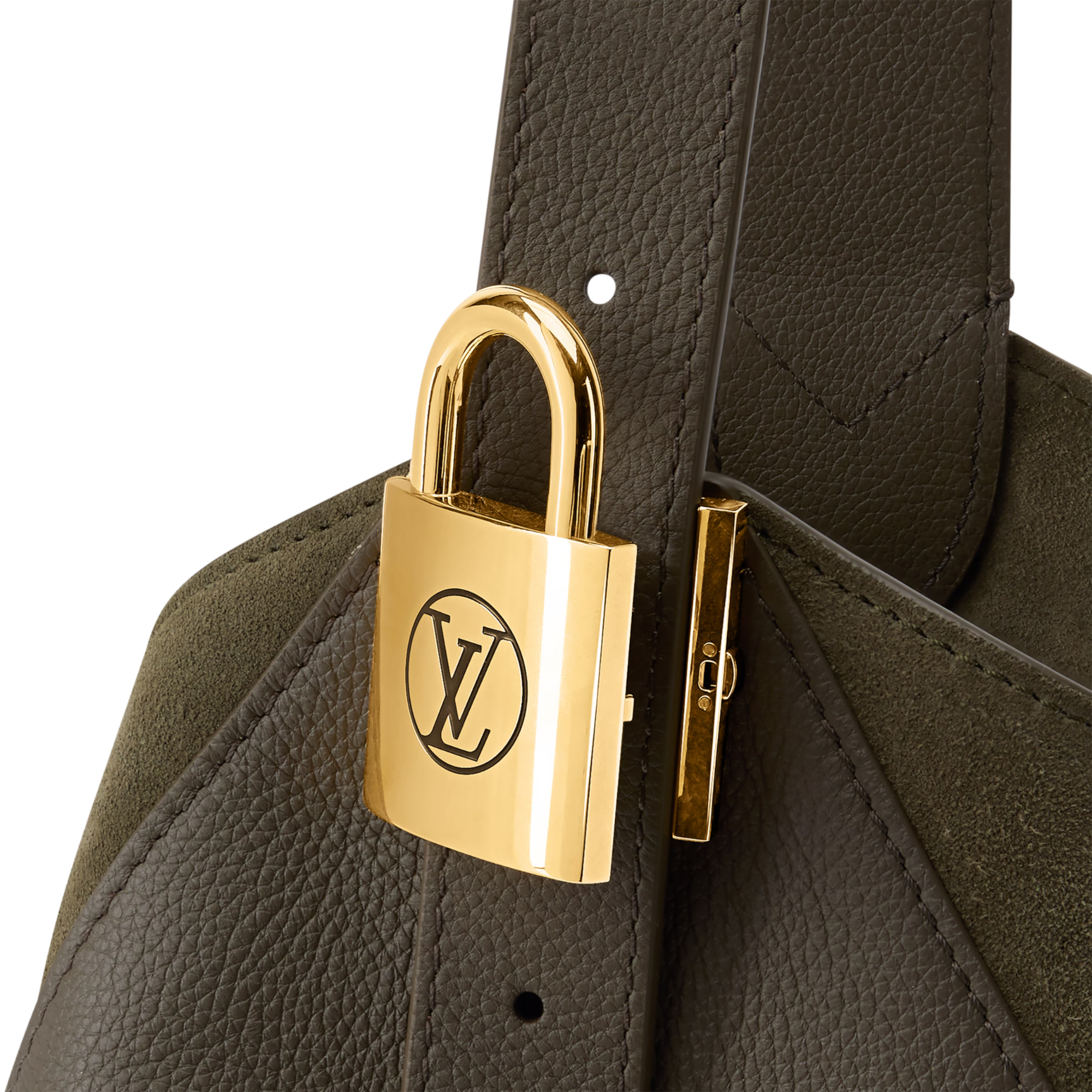 Louis Vuitton Hobo MM Dark Fango M29144 31cm/12.2in