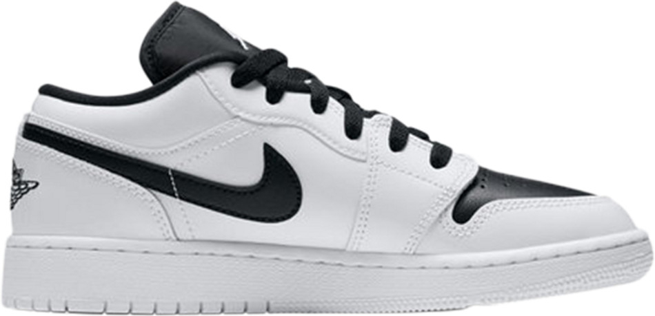 Air Jordan 1 Retro Low GS White Black 553560-103