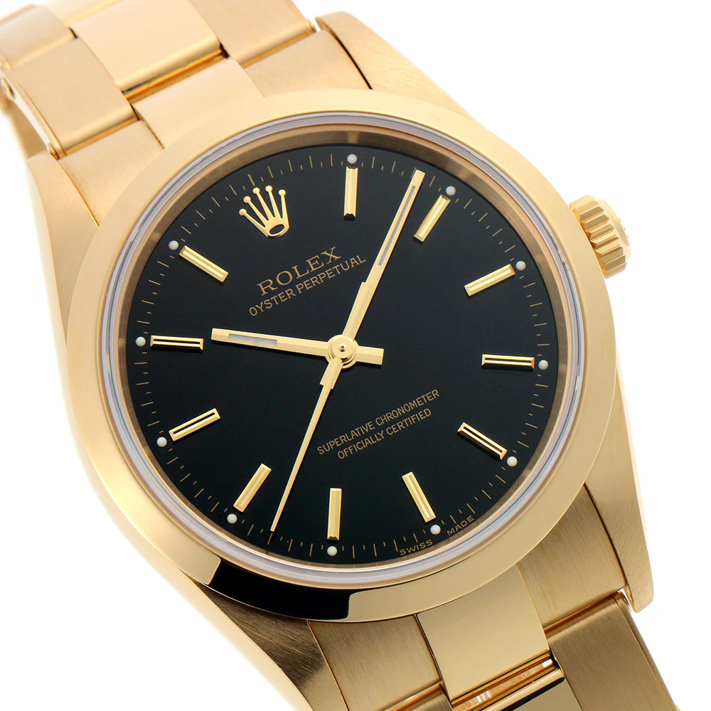 [Superclone] Rolex Oyster Perpetual 34mm Black Dial Oyster 124208