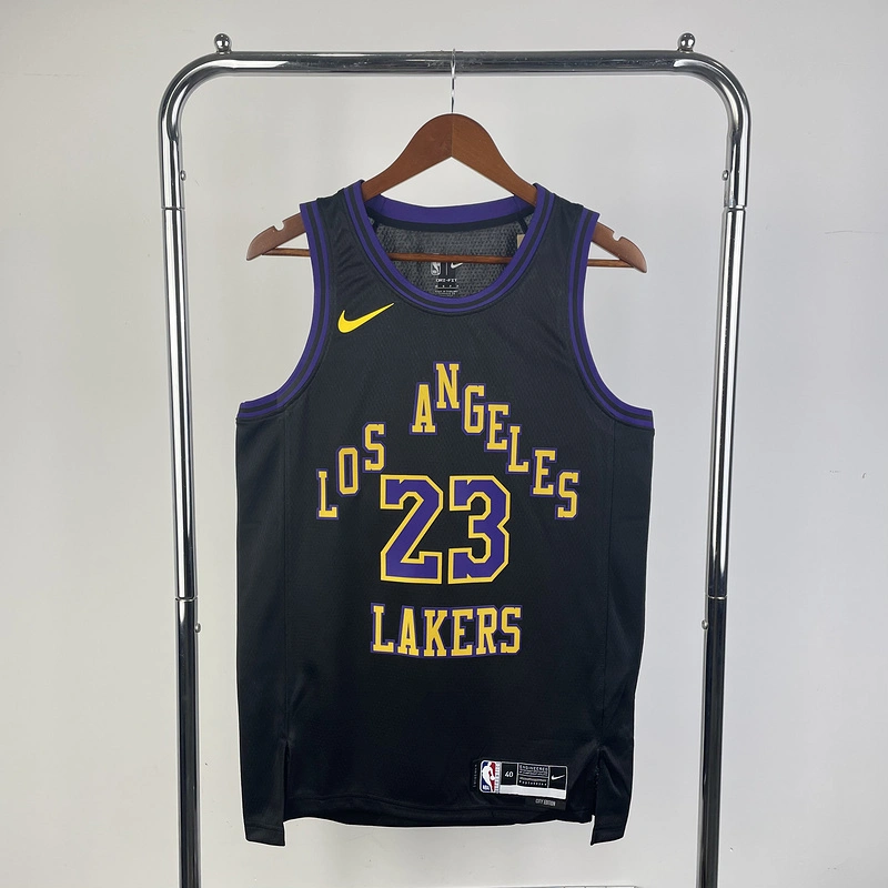 2024 NBA Lakers 23 JAMES Basketball Jersey