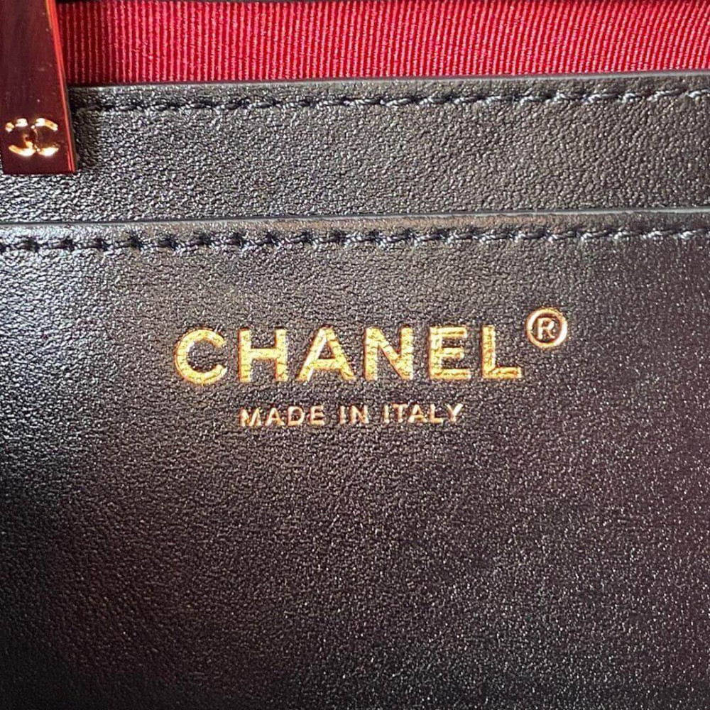 Chanel Small Backpack Grained Calfskin