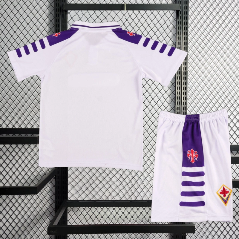 Retro KIDS 1998-99 KIDS Fiorentina Away Football jersey retro