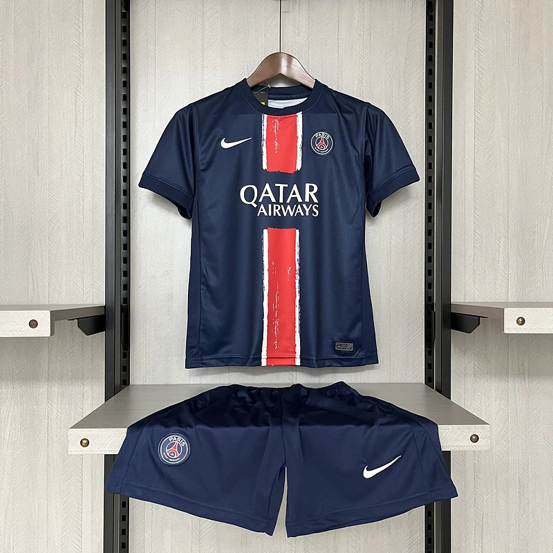 2024-25 PSG children's home Kids Kit Football jersey