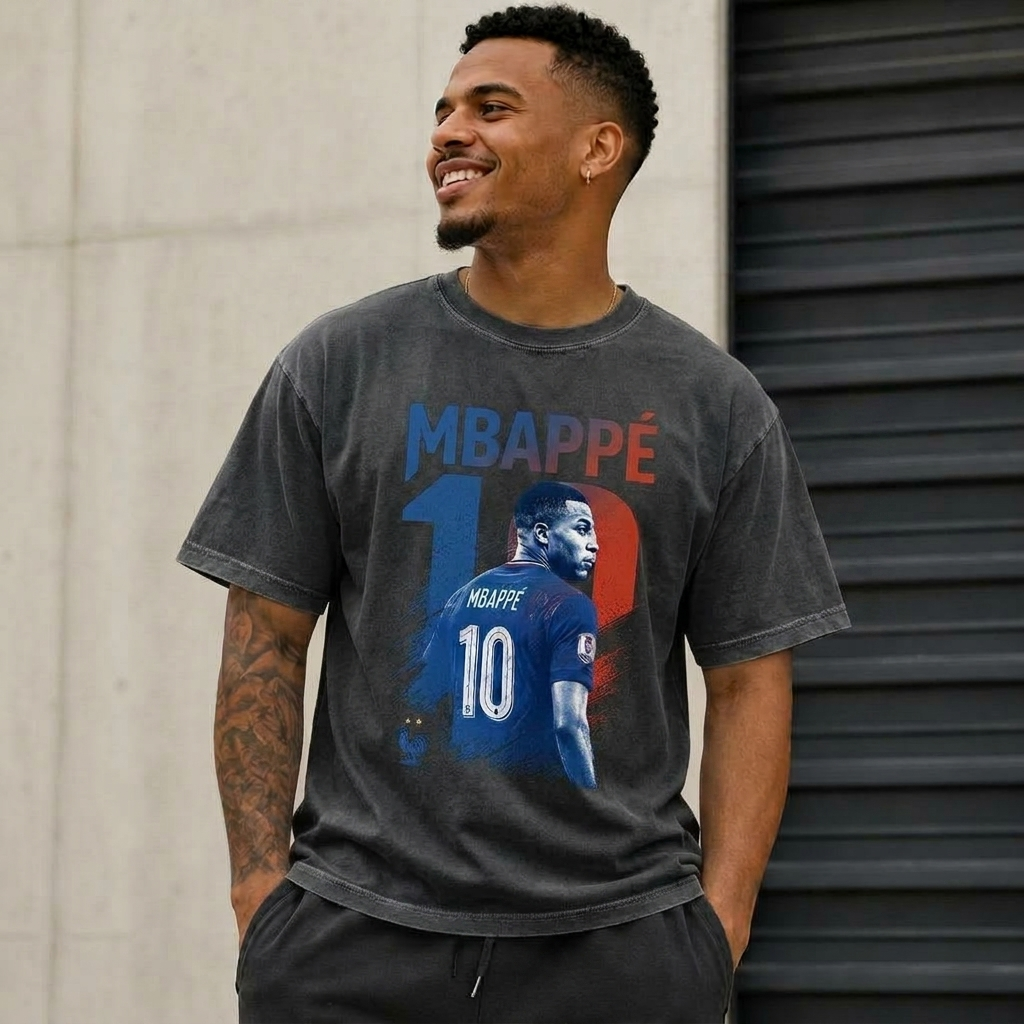 Kylian Mbappé Unisex T-Shirt – Limited-Time Offer – Hot Seller