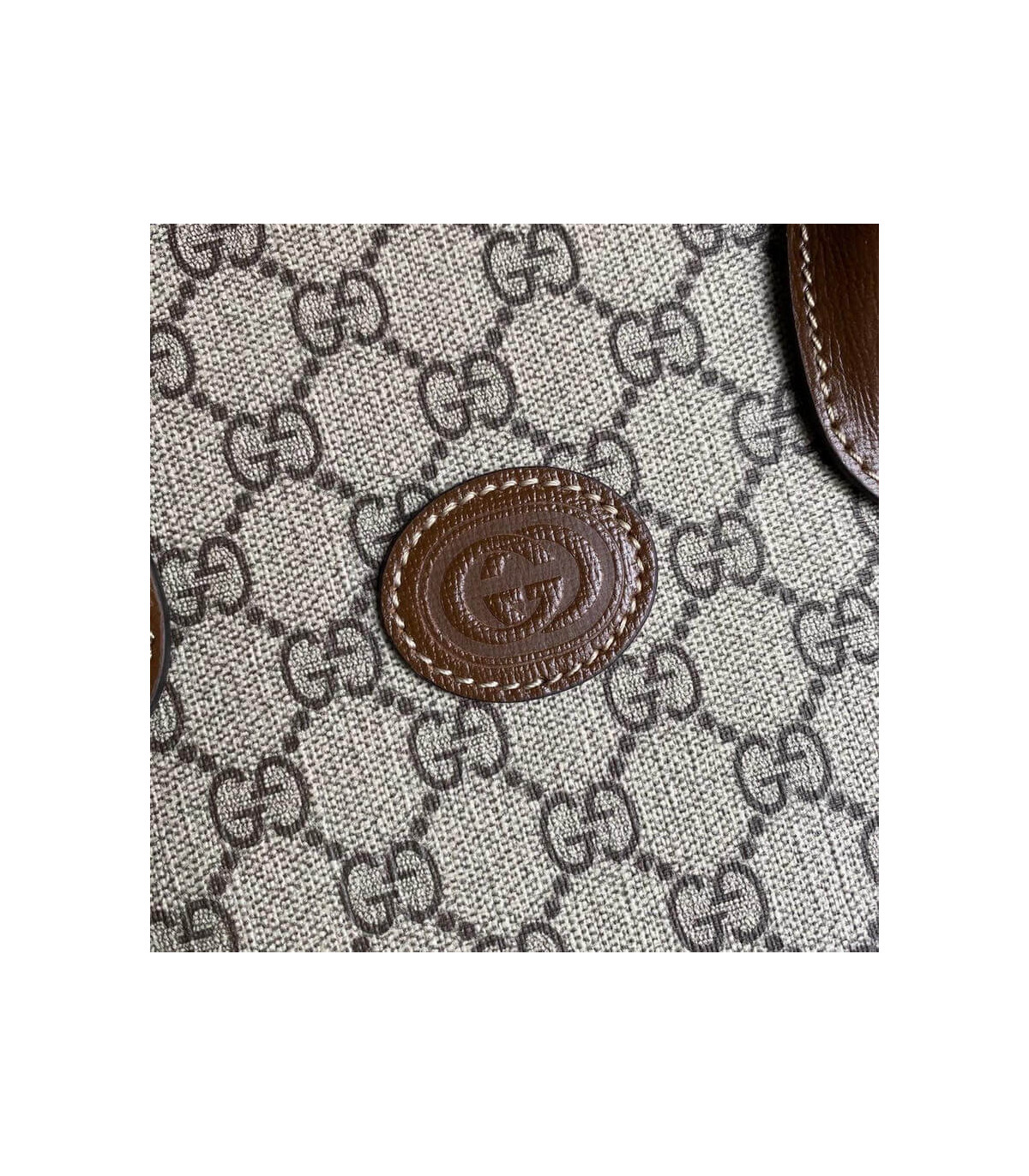 Gucci Tote Bag Small GG Supreme Marrone 31cm