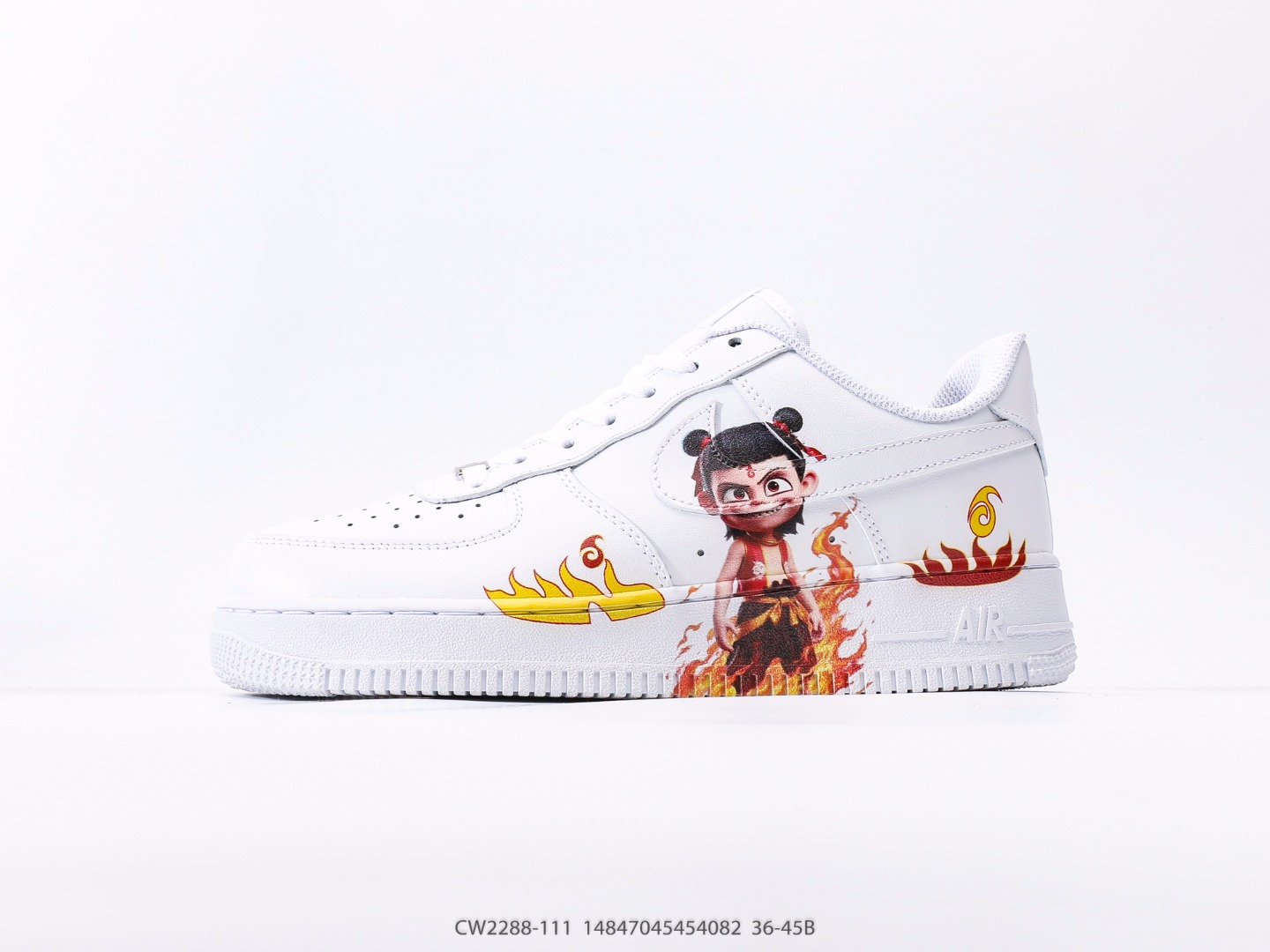 Nike Air Force 1 Low Nezha Full Flame Custom