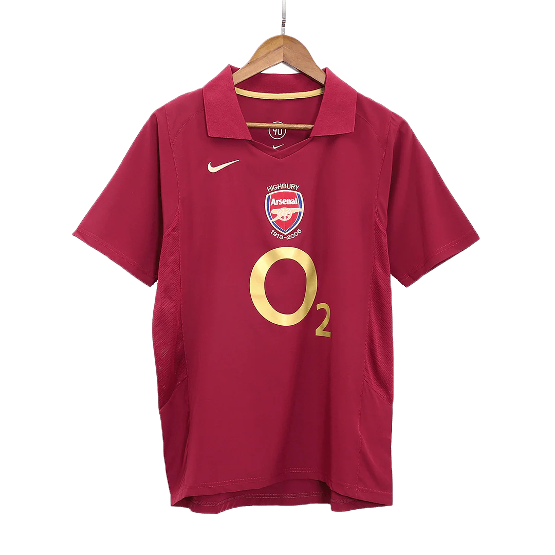 HENRY #14 Arsenal 2005/06 Home Retro Soccer Jersey