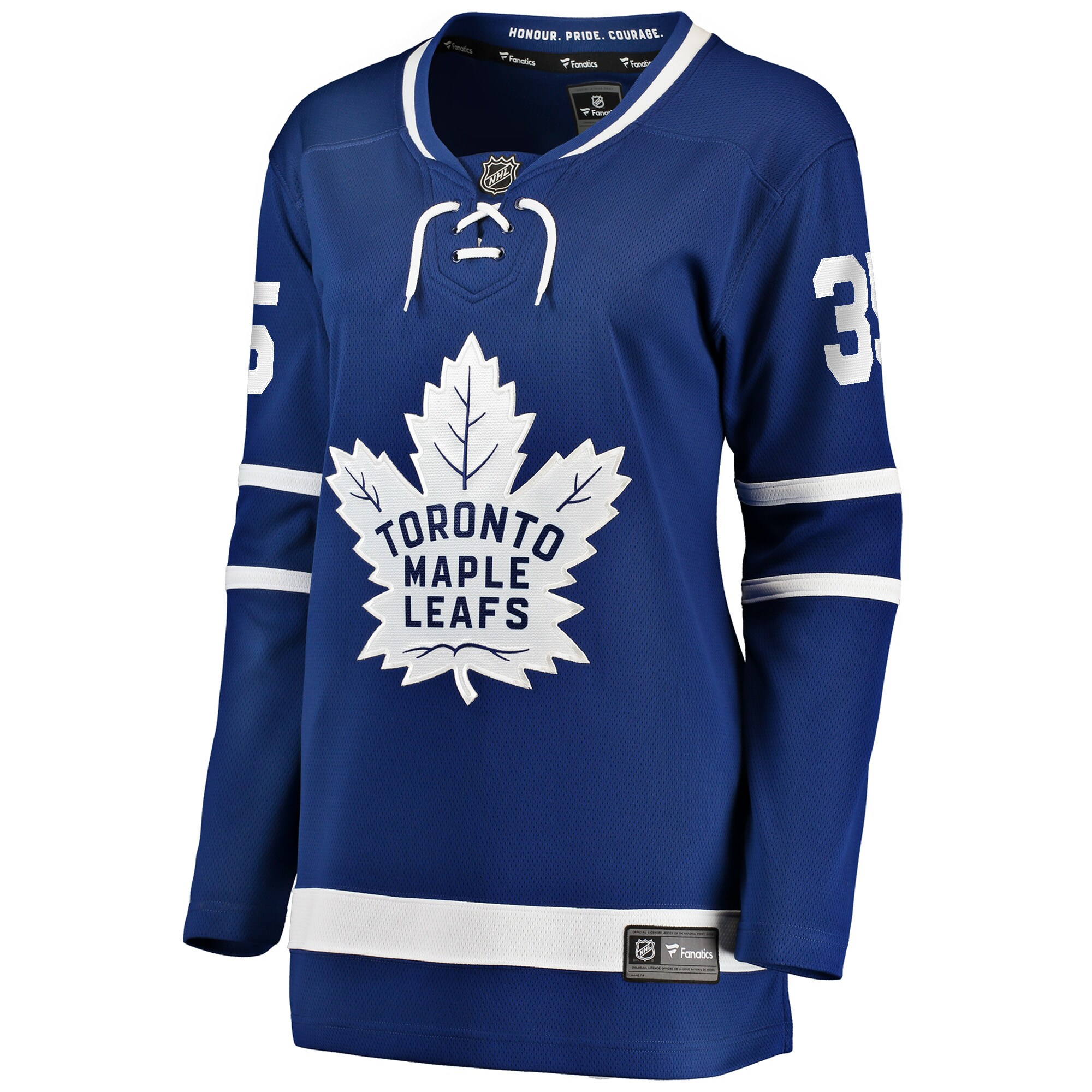 Ilya Samsonov Toronto Maple Leafs Fanatics Women’s Home Breakaway Player Jersey – Blue