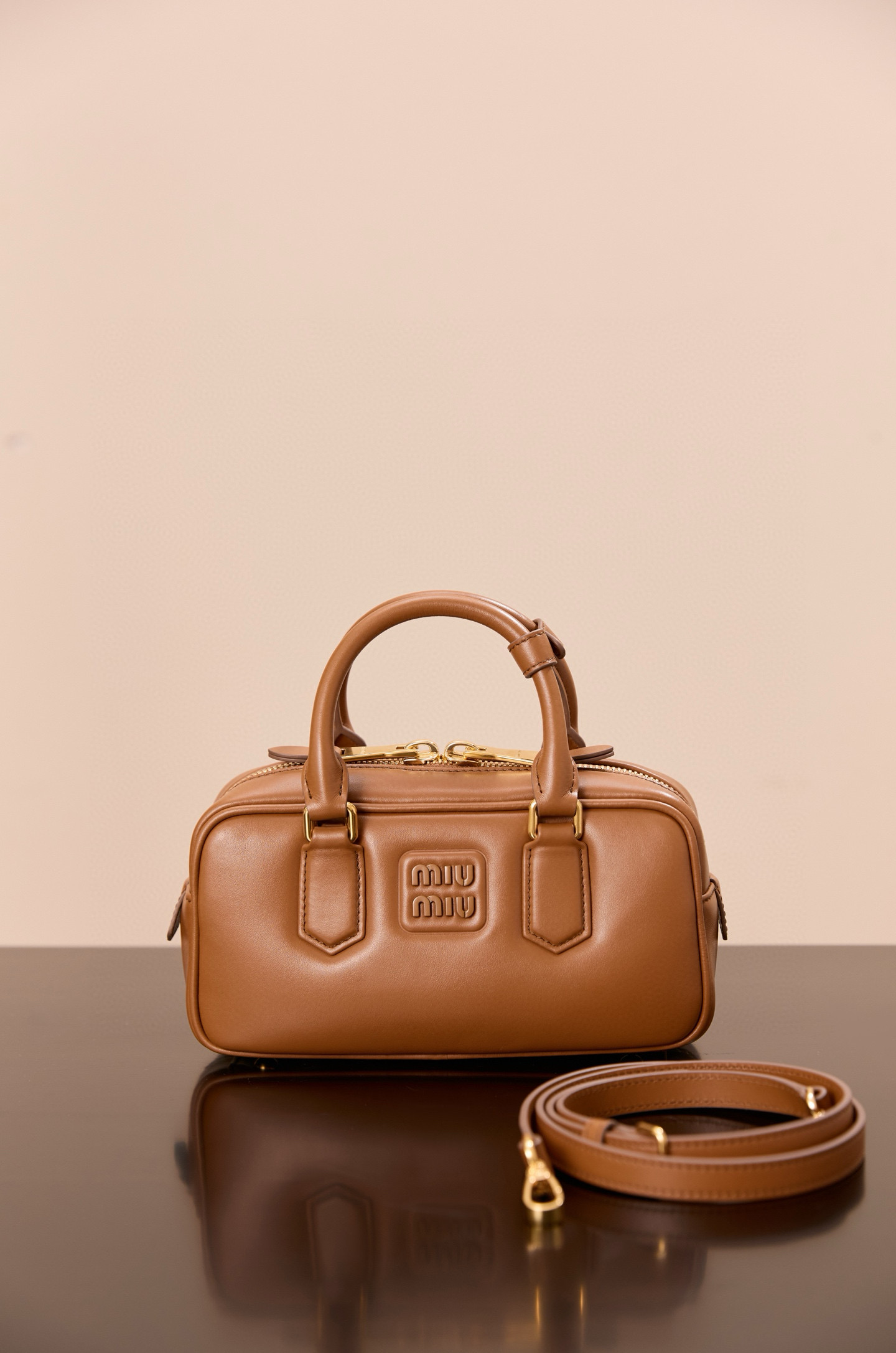 MiuMiu Arcadie leather bag