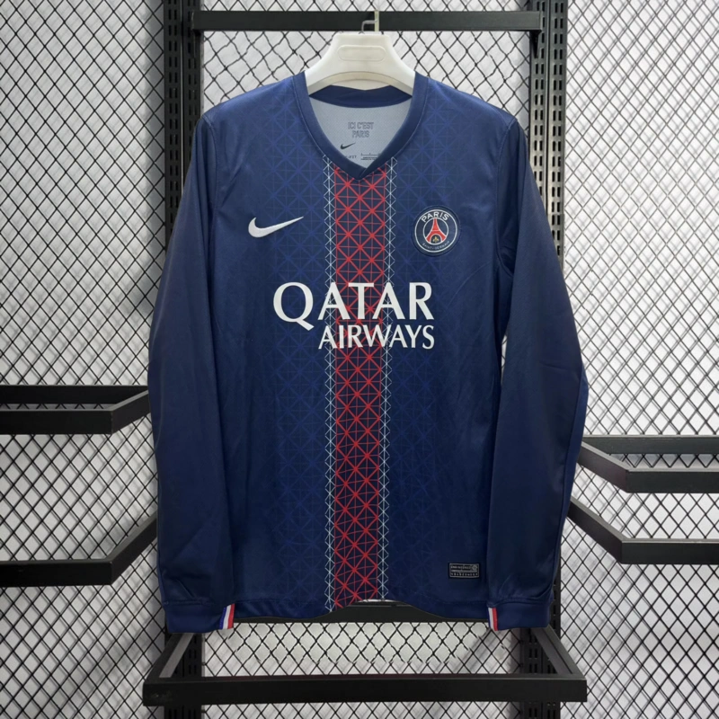 2025-26 PSG Home long sleeves Football jersey