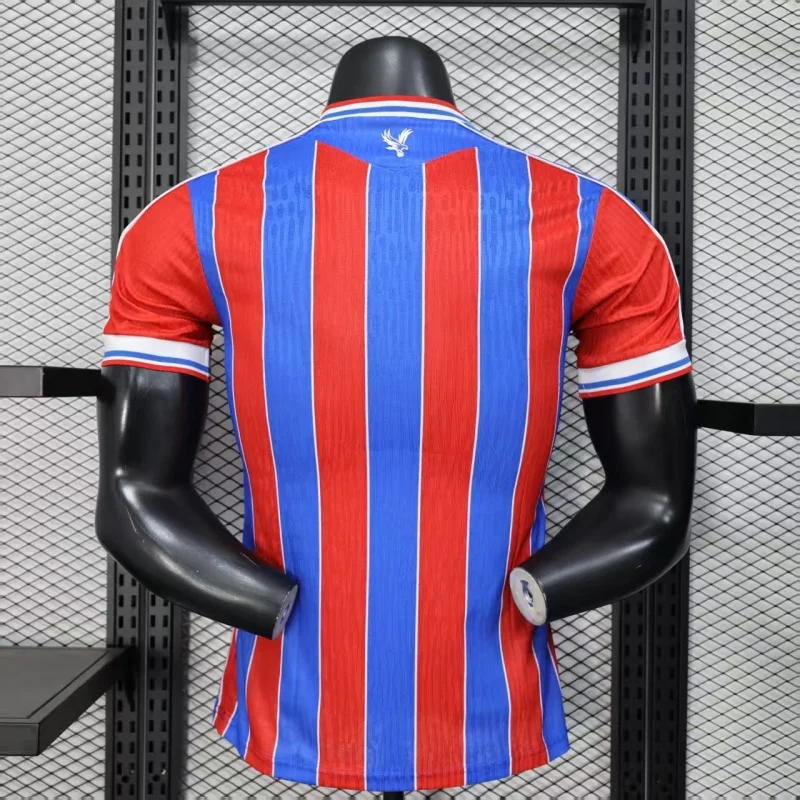 2025/2026 Premier League Crystal Palace Team Home Football Jersey Player Version