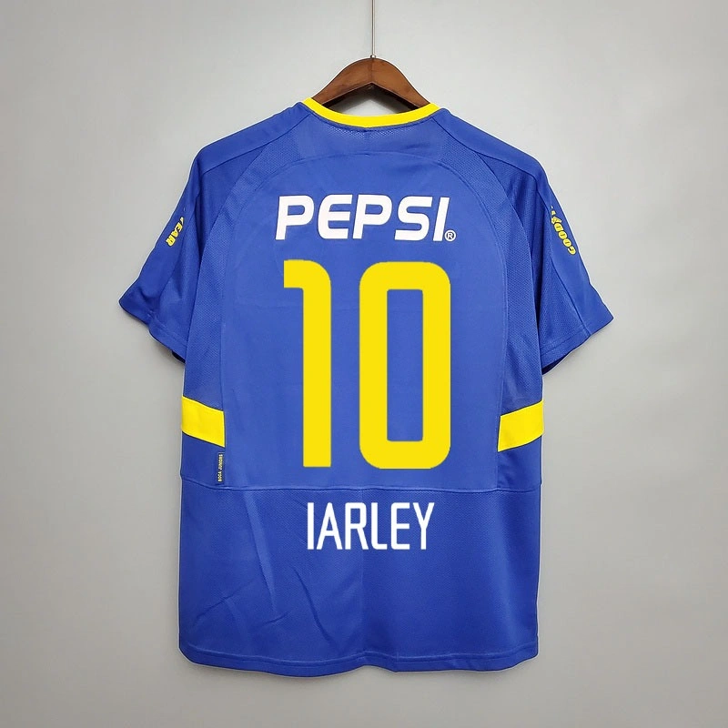 Retro 2003-04 Boca Juniors home Football jersey Retro