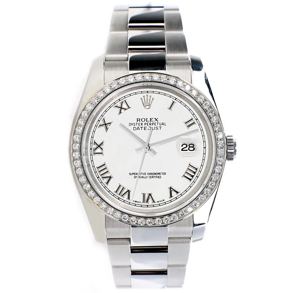 [Superclone] Rolex Datejust 36mm White Dial Jubilee 126284RBR