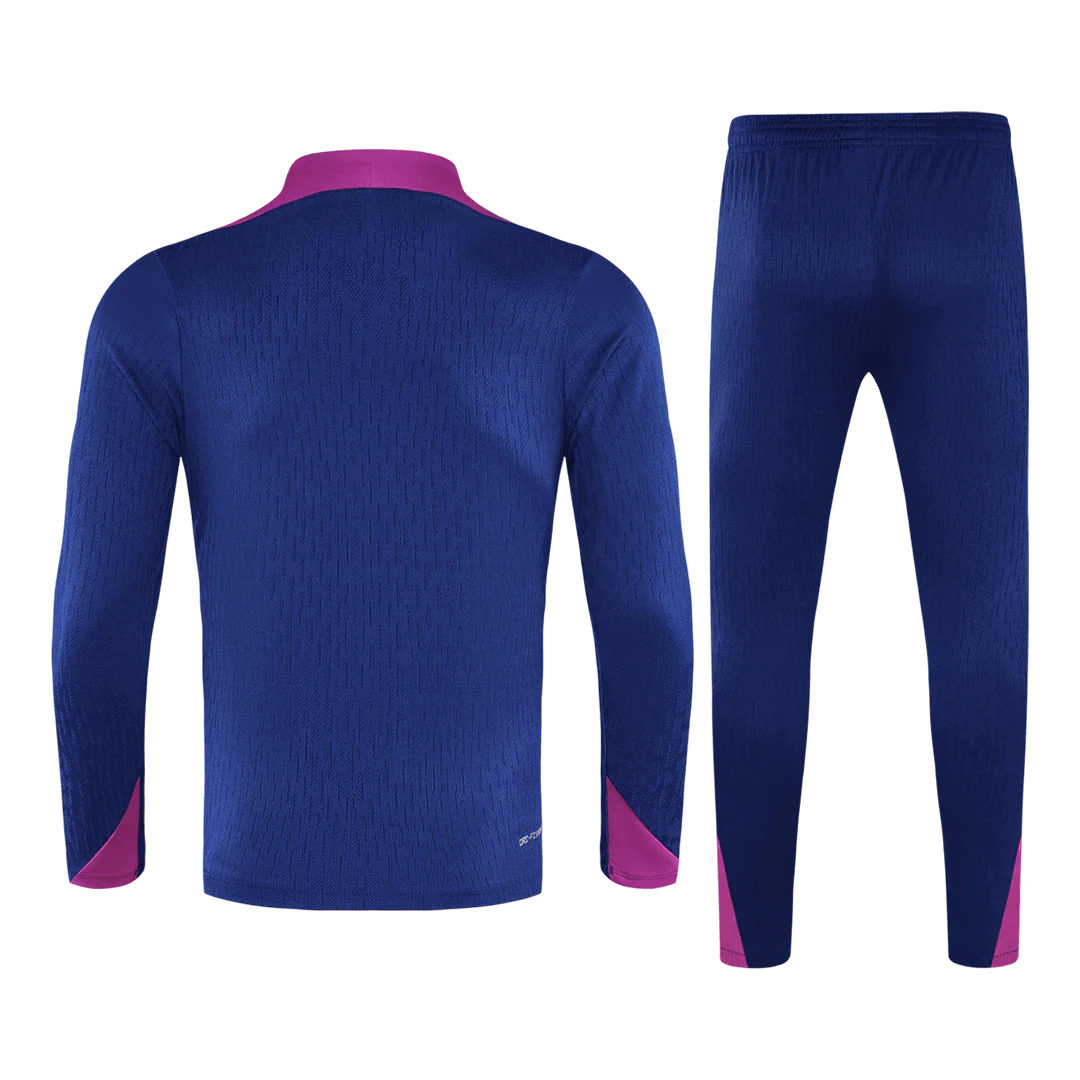 Barcelona Kid's Tracksuit 2025/26 Navy 1/4 Zip