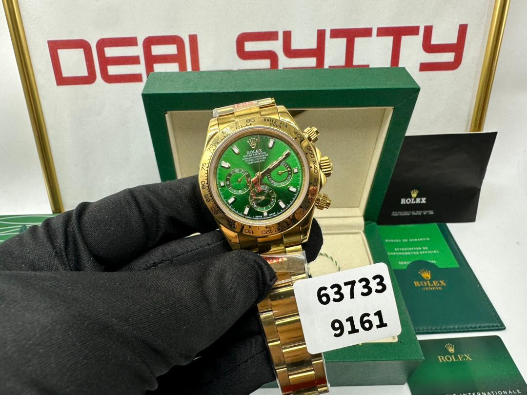 Rolex Daytona 40mm Green Dial 116508