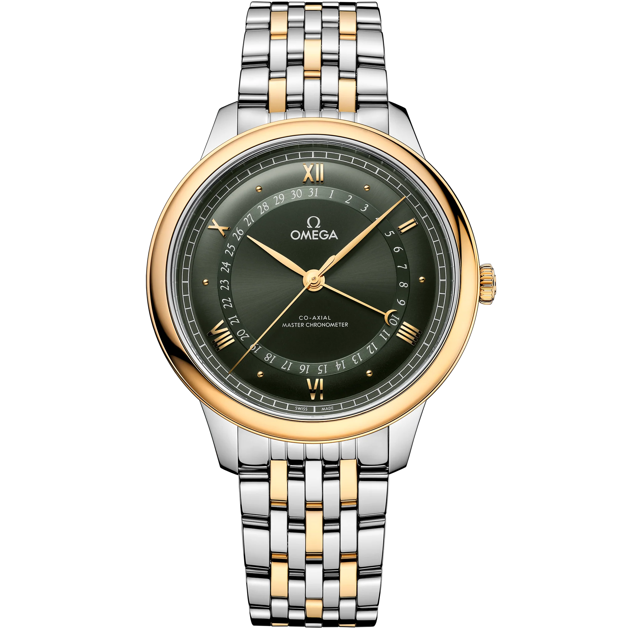 Omega De Ville Prestige, Stainless Steel and 18k Yellow Gold, 42mm  434.20.42.22.10.001