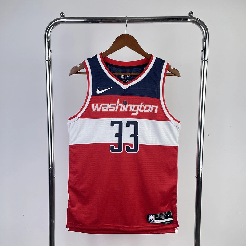 2023 NBA Washington Wizards 33 Kuzma Basketball Jersey
