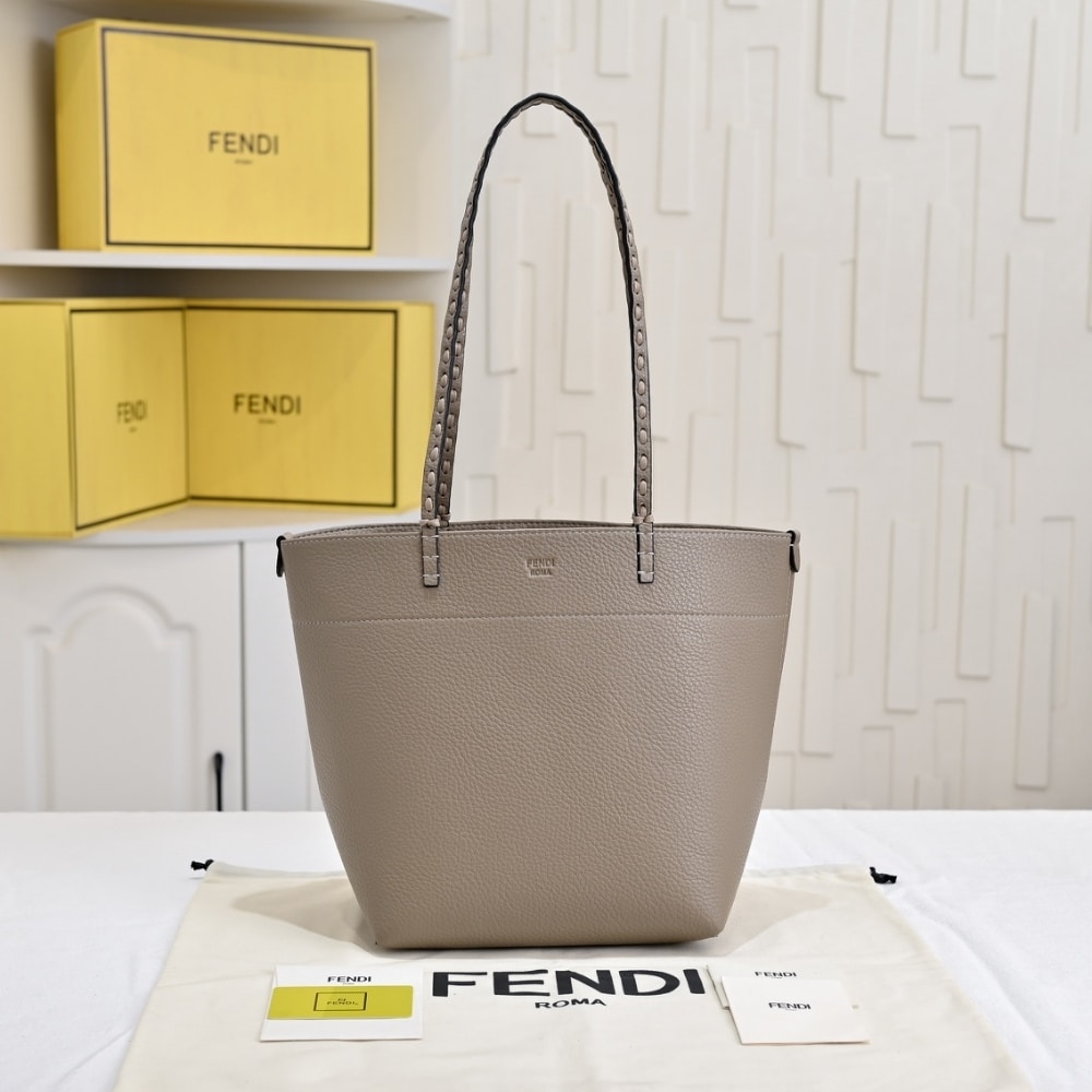Fendi Medium Roll Gray 36Cm