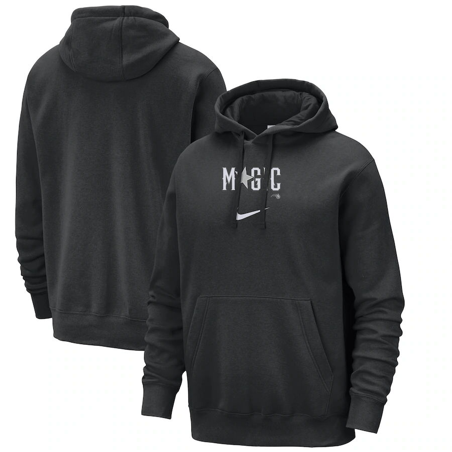 Orlando Magic  2023/24 City Edition Essential Club Pullover Hoodie - Black