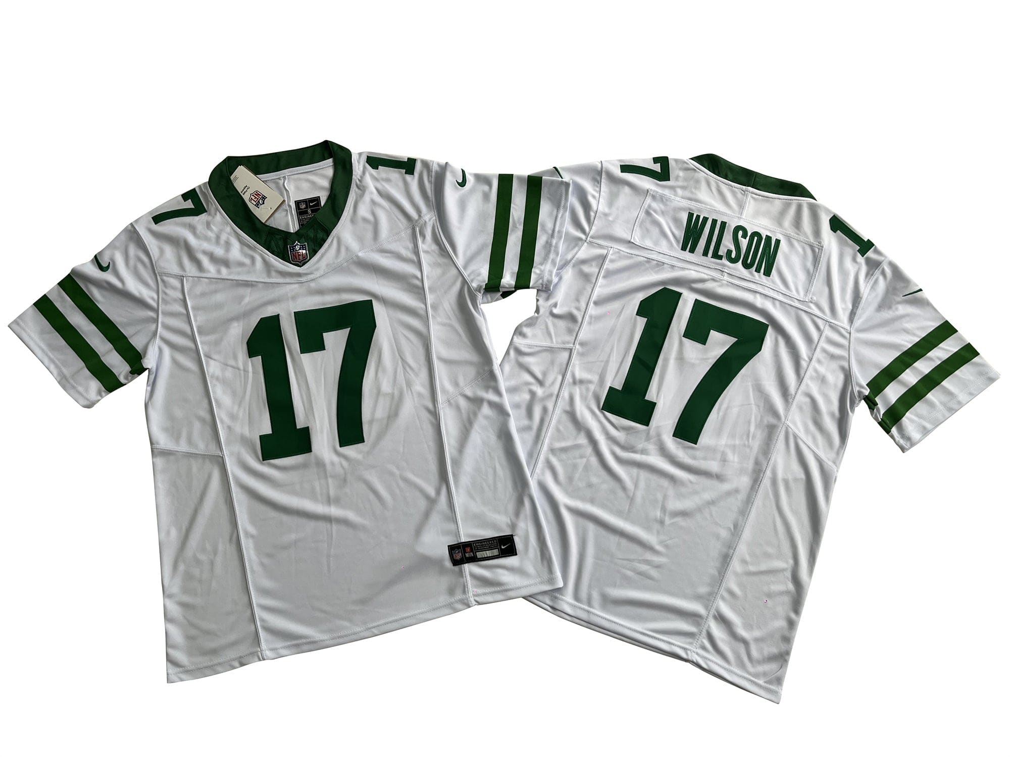 New York Jets 17# Garrett Wilson Nike Vapor F.U.S.E. Limited Jersey
