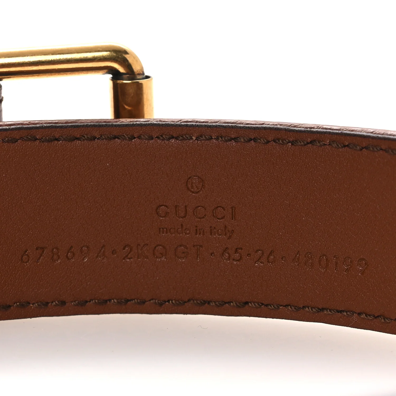 New Denim GG Monogram Dollar Calfskin Belt 65 26 Blue Tea Cuir Epilog