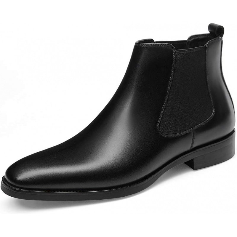 Men's Chelsea Boots Leather Dress Boots for Men