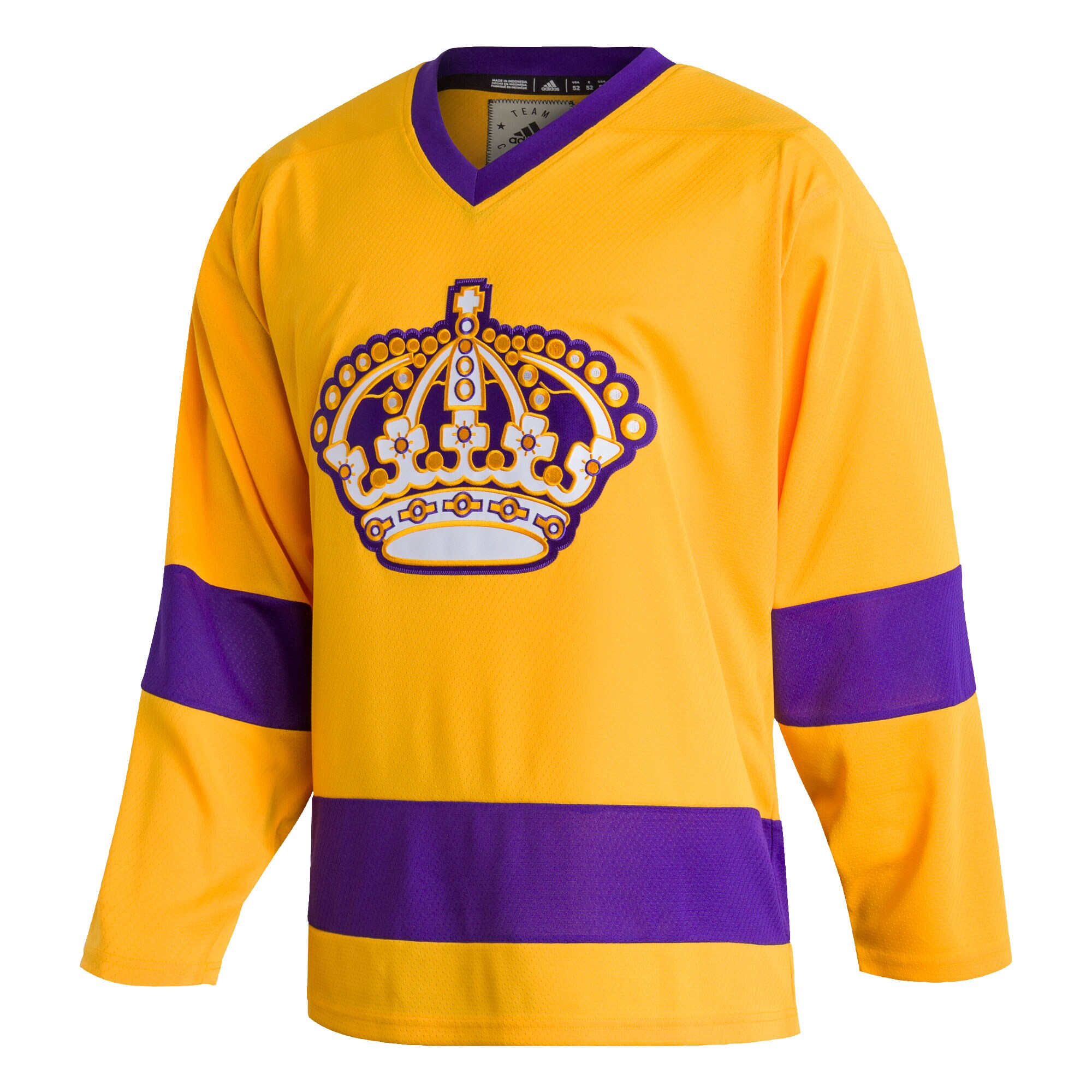 Los Angeles Kings adidas Team Classics Authentic Blank Jersey – Gold