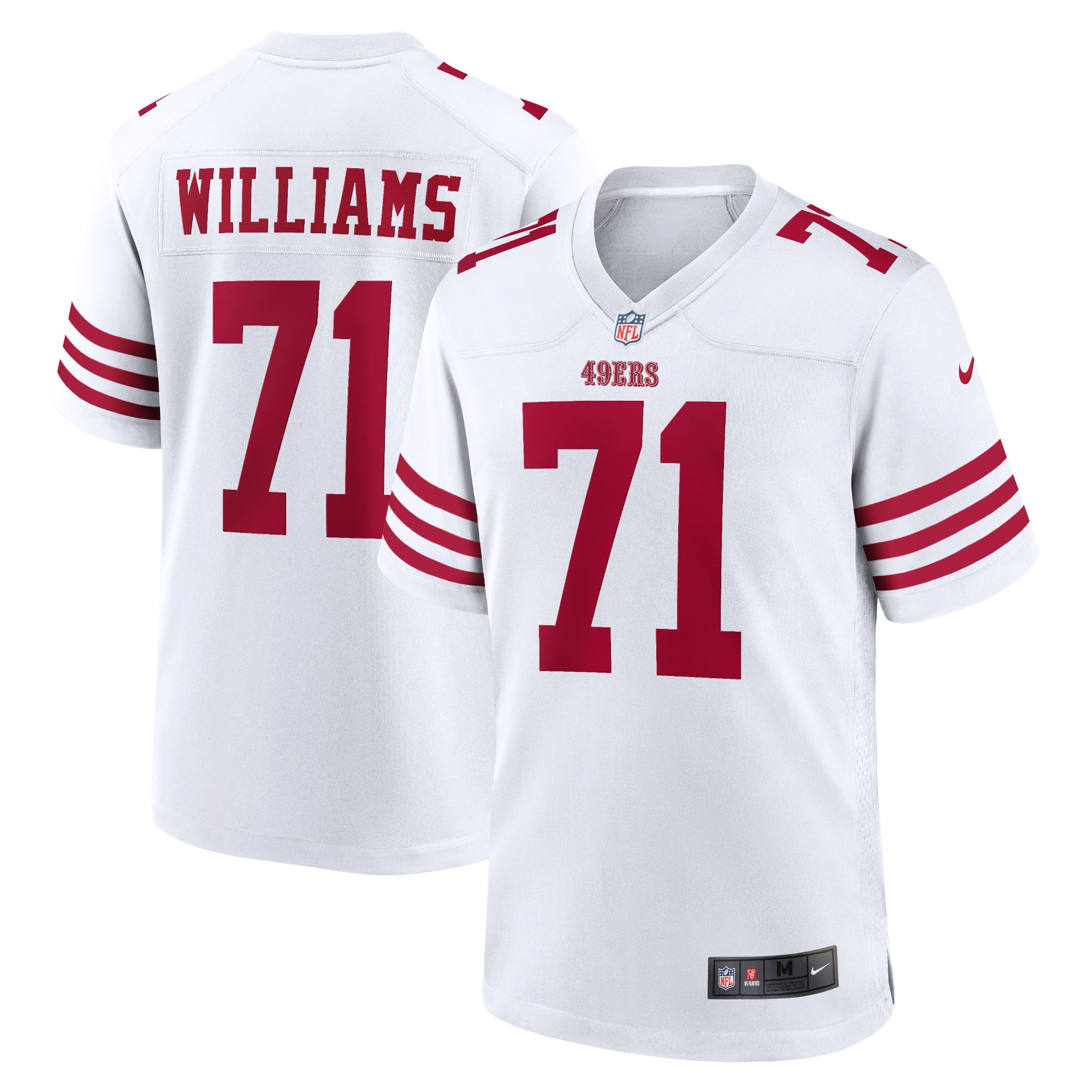 Trent Williams San Francisco 49ers Nike Player Game Jersey - White