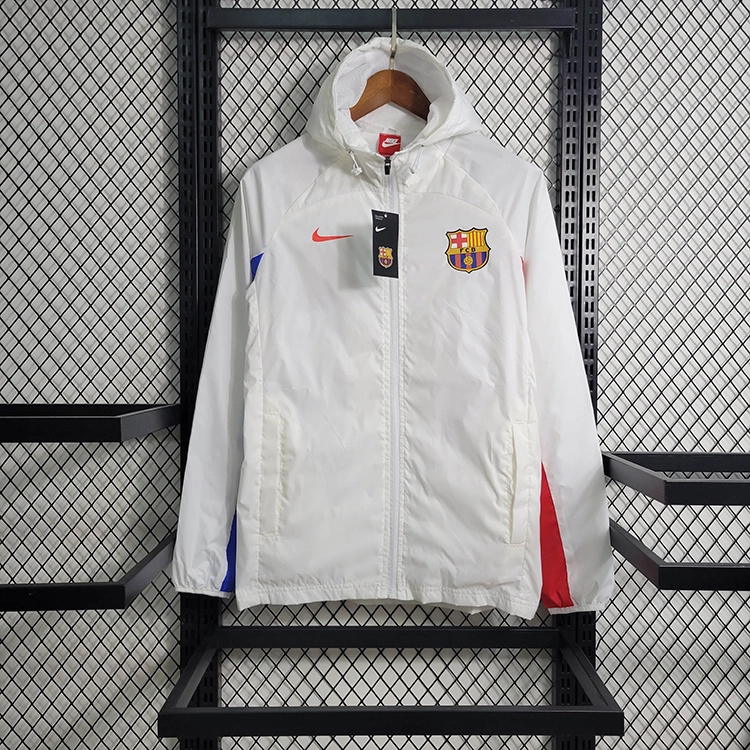 Windbreaker Barcelona White