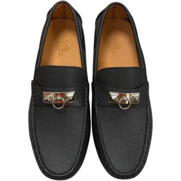 HERMES IRVING LOAFER BLACK