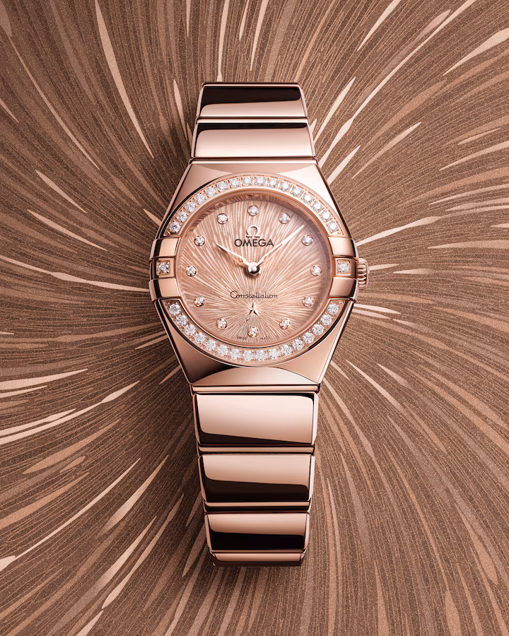 Omega Constellation Ladies' Selection 28mm Sedna™ gold on Sedna™ gold 131.55.28.60.60.001