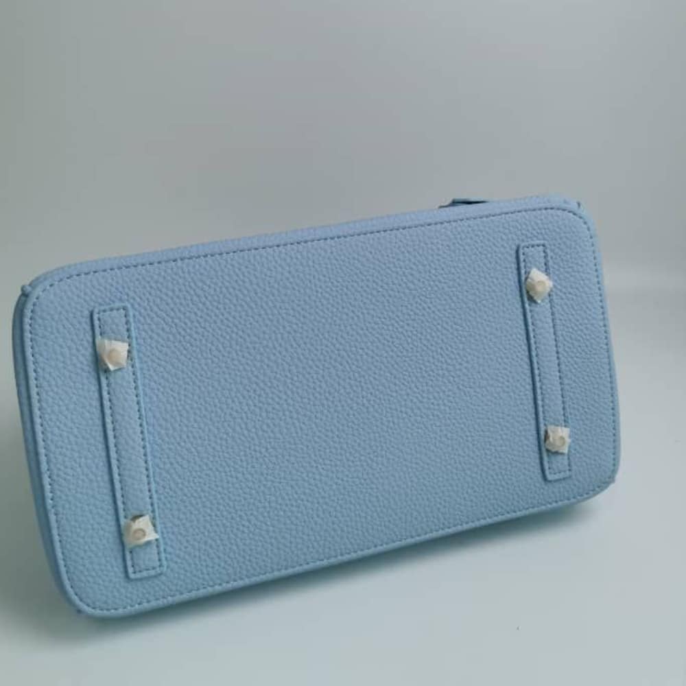 Hermes Birkin 35 Togo Leather Gold Hardware Blue 35Cm